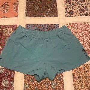 Patagonia Teal Green Barely Baggies Women’s XS
